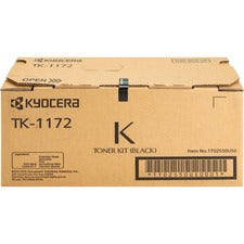Kyocera TK-1172 Original Laser Toner Cartridge - Black - 1 Each 7200 Pages