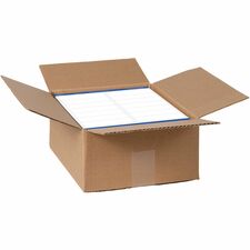 Avery&reg; 1-1/3" x 4" Labels, Ultrahold, 7,000 Labels (95522) 1 21/64" Width x 4" Length - Permanent Adhesive - Rectangle - Laser - Matte White - Matte - Film - Permanent Adhesive, Durable, Stick & Stay, Customizable, Scuff Resistant, Tear Resistant, Smu