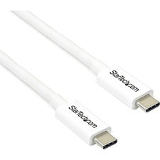 StarTech.com USB Data Transfer Cable 6.56 ft USB Data Transfer Cable for Notebook, MacBook, Chromebook, Portable Hard Drive, Docking Station, Monitor, Hard Disk Drive Enclosure, Printer, Mobile Phone - First End: 1 x USB 3.1 Type C - Male - Second End: 1