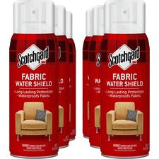 Scotchgard Fabric Water Shield For Fabric - 10 fl oz (0.3 quart) - Recommended For: Stain Remover - Odorless, Soil Resistant - Aqua - 6 / Carton