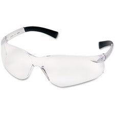 ProGuard Classic 820 Series Safety Eyewear Ultraviolet Protection - Clear - Frameless, Non-Slip Temple, Wraparound Lens, High Visibility, Comfortable, Rubber Tipped Temples - 12/Box - 12 / Carton