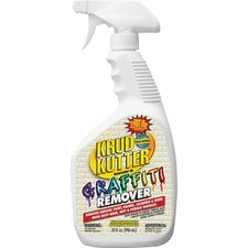 Krud Kutter Graffiti Remover Ready-To-Use - 32 fl oz (1 quart) - Water Based, Non-flammable - Clear - 1 Each