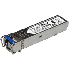 StarTech.com MSA Compliant SFP Transceiver Module - 1000BASE-BX For Optical Network, Data Networking - 1 x LC Duplex 1000Base-BX Network - Optical Fiber - Single-mode - 1.25 Gigabit Ethernet - 1000Base-BX - Hot-swappable - 1 Each