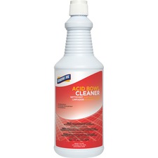 Genuine Joe Acid Bowl Cleaner For Toilet Bowl - Ready-To-Use - 32 fl oz (1 quart) - Recommended For: Stain Remover - Pleasant Scent - Aqua Marine - 1 Each