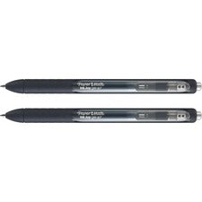 Paper Mate InkJoy Gel Pen 0.77 mm Pen Point - Retractable - Black Ink - Blue Barrel - 2 / Pack
