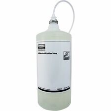 Rubbermaid Commercial Dispenser Antimicrobial Liquid Soap Light Floral Scent - 27.05 fl oz - Kill Germs, Bacteria Remover - Hand - Antibacterial - White - Dye-free - 4 / Carton
