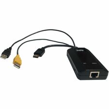 APC by Schneider Electric KVM 2G, Server Module, HDMI with Virtual Media and CAC HDMI/RJ-45/USB Server Interface Module for Switch, KVM Switch, Server - First End: 1 x HDMI Digital Audio/Video - Male, 2 x USB - Male - Second End: 1 x RJ-45 Network - Femal