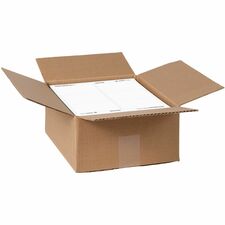Avery&reg; Shipping Address Labels, Full Sheet Labels, Permanent, 500 Labels (91200) x 8 1/2" Width x 11" Length - Full Sheet - Permanent Adhesive - Laser - Matte - White - Paper - Permanent Adhesive, Stick & Stay, Jam-free, Smudge Resistant, Customizable