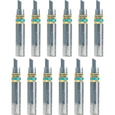 Pentel Super Hi-Polymer Leads 0.7 mm , Medium Point - HB - Black Lead - 12/Tube - 12 / Box