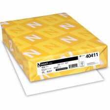 Neenah Index Paper - White 94 Brightness - Letter - 8 1/2" x 11" - 110 lb Basis Weight - Smooth - Durable, Acid-free - White - 250/Pack - 2 / Bundle