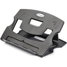 StarTech.com Portable Laptop Stand - Adjustable 0.43" Height x 11.30" Width - Tabletop, Desktop, Portable - Plastic - Black, Gray - Adjustable Tilt - TAA Compliant