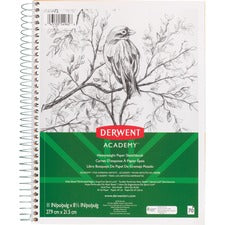 Mead Academy Heavyweight Paper Sketch Journal - Letter Wire Bound - 67 lb Basis Weight - Letter - 8 1/2" x 11" Sheet Size - White Paper - 1 Each