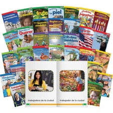 Shell Education TIME For Kids Informational Text Grade K Readers 30-Book Spanish Set Printed Book Book - Grade K - Spanish