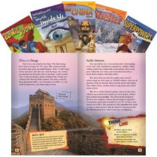 Shell Education TIME Informational Text Grade 6 Set 2, 5-Book Set Printed Book Book - Grade 6 - English