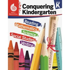 Shell Education Conquering Kindergarten Printed Book 168 Pages - Book - Grade K