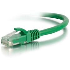 C2G 75ft Cat6 Snagless Unshielded (UTP) Ethernet Network Cable - Green 75 ft Category 6 Network Cable for Network Device, Computer - First End: 1 x RJ-45 - Male - Second End: 1 x RJ-45 - Male - Patch Cable - Green - 1 Each