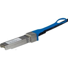 StarTech.com Twinaxial Network Cable 16.40 ft Twinaxial Network Cable for Network Device, Server, Switch - First End: 1 x SFP+ Network - Male - Second End: 1 x SFP+ Network - Male - 10 Gbit/s - 24 AWG - Black - 1 Each