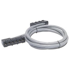APC by Schneider Electric Cat.5e UTP Network Cable 11 ft Category 5e Network Cable for Network Device - First End: 6 x RJ-45 Network - Female - Second End: 6 x RJ-45 Network - Female - CMR - Gray - 1 Each - TAA Compliant