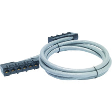 APC by Schneider Electric Cat5e CMR Data Distribution Cable 41 ft Category 5e Network Cable - First End: 6 x RJ-45 - Female - Second End: 6 x RJ-45 - Female - Gray - 1 Each