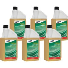 Genuine Joe Neutral Floor Cleaner For Multi Surface - Concentrate - 32 fl oz (1 quart) - Recommended For: Dirt Remover - pH Neutral - Yellow - 6 / Carton