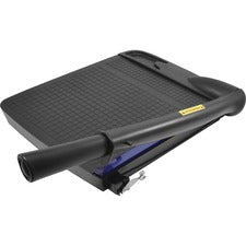 Westcott Multi-Purpose Guillotine Trimmer, 12" , Black (16559) Stainless Steel Blade - 12" Cutting Length - 2.9" Height x 14.3" Depth x 17" Length - Black - 1 Each