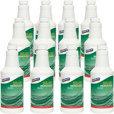 Genuine Joe Gum and Adhesive Remover For Carpet - Ready-To-Use - 16 fl oz (0.5 quart) - Recommended For: Stain Remover - Residue-free - White - 12 / Carton