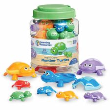 Learning Resources Snap-n-Learn Number Turtles Learning Toy - 2 Year & Up