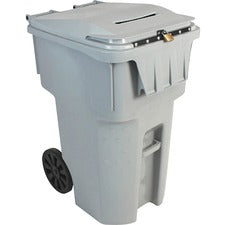 HSM Shredder Collection Cart Built-in Hasp, Wheel - Gray
