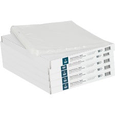 Business Source Sheet Protectors For Letter 8 1/2" x 11" Sheet - 3 x Holes - Ring Binder - Top Loading - Rectangular - Clear - Polypropylene - 50/Box - 5 / Bundle