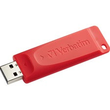 Verbatim 4GB Store 'n' Go USB Flash Drives 4 GB - USB 2.0 - Red - 4 / Pack