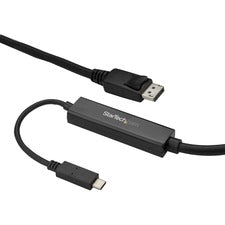 StarTech.com 3m / 10 ft USB C to DisplayPort Cable - USB-C to DP Cable - 4K 60Hz - Black 9.84 ft DisplayPort/Thunderbolt 3 Video Cable Adapter for Chromebook, Projector, Monitor, Audio/Video Device, MacBook, Workstation, MacBook Air, MacBook Pro, iPad Pro