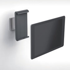 DURABLE Wall Mount for Table, Tablet PC, iPad mini, iPad Pro - Silver 1 Display(s) Supported - 13" Screen Support - Aluminum, Acrylonitrile Butadiene Styrene (ABS) - 1 Each