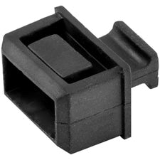 StarTech.com SFP Dust Covers - 10 Pack Supports Network Switch, Fiber Optic Equipment, Router, Media Converter, Network Card - Durable, Dust Resistant, Dirt Resistant, Break Resistant - Thermoplastic Elastomer (TPE), Santoprene - Black - 10 / Pack - TAA C