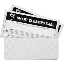 Read Right Smart Cleaning Card For Multipurpose - White - 10 / Pack