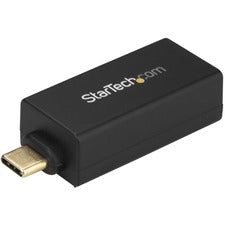 StarTech.com USB-C to Gigabit Ethernet Adapter - USB 3.0 USB 3.0 Type C ASIX - AX88179 - 1 Port(s) - 1 - Twisted Pair - 10/100/1000Base-T - Desktop