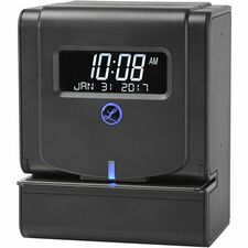 Lathem 2100HD Heavy Duty Thermal Print Time Clock Card Punch/Stamp - Digital - Day, Date, Month Record Time