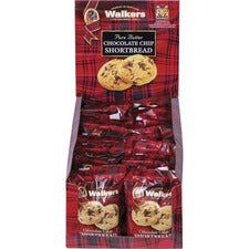 Walkers Chocolate Chip Shortbread Cookies Shortbread - 20 / Box