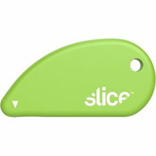 Slice Ceramic Blade Mini Safety Cutter Micro-ceramic Blade - 1.2" Height x 0.2" Width x 2.4" Length - Retractable, Ergonomic Handle, Rust-free, Non-slip, Ambidextrous, Long Lasting, Non-sparking, Non-conductive, Built-in Magnet - Acrylonitrile Butadiene S