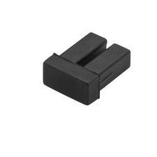 StarTech.com LC SFP Dust Covers - 10 Pack Supports Network Switch, Fiber Optic Equipment - Durable, Dirt Resistant, Dust Resistant - Rubber - Black - 10 / Pack