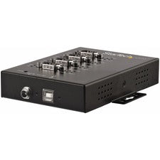 StarTech.com USB Serial Hub External - USB - PC, Linux - 4 x Number of Serial Ports External - 1 - TAA Compliant