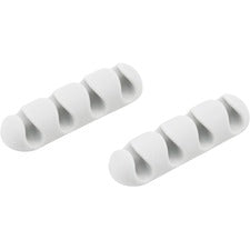 Bluelounge CableDrop Multi Cable Anchor for Multiple Cords Cable Anchor - White - 2.60" Length - 2 / Pack