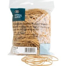 Business Source Rubber Bands Size: #19 - 3.5" Length x 62 mil Thickness - Natural - 425 / Pack