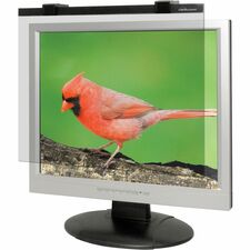Business Source 19"-20" LCD Monitor Antiglare Filter Black For 19" , 20" LCD Monitor - 5:4 - Acrylic - Anti-glare - 1 Each