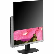Business Source 16:9 Ratio Blackout Privacy Filter Black For 21.5" Widescreen LCD Monitor - 16:9 - Anti-glare - 1 Each