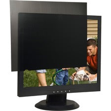 Business Source 17" Monitor Blackout Privacy Filter Black For 17" LCD Monitor - 5:4 - Anti-glare - 1 Each