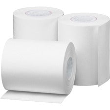 Business Source Thermal Paper 2 1/4" x 85 ft - 48 g/m&#178; Grammage - Smooth - White - 3 / Pack