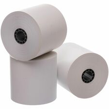 Business Source Thermal Paper 2 1/4" x 165 ft - 48 g/m&#178; Grammage - Smooth - White - 3 / Pack