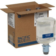 Pacific Blue Ultra Antimicrobial Foam Soap Automated Touchless Dispenser Refills 1.27 quart - Touchless Dispenser - Kill Germs, Bacteria Remover - Hand - Moisturizing - Clear - Dye-free, Fragrance-free, pH Balanced, Bio-based - 3 / Carton