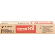 Kyocera TK-5207M Original Laser Toner Cartridge - Magenta - 1 Each 12000 Pages