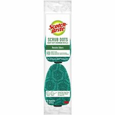 Scotch-Brite Scrub Dots Dishwand Refill 3.5" Width x 4.4" Length - 2 / Pack - Green